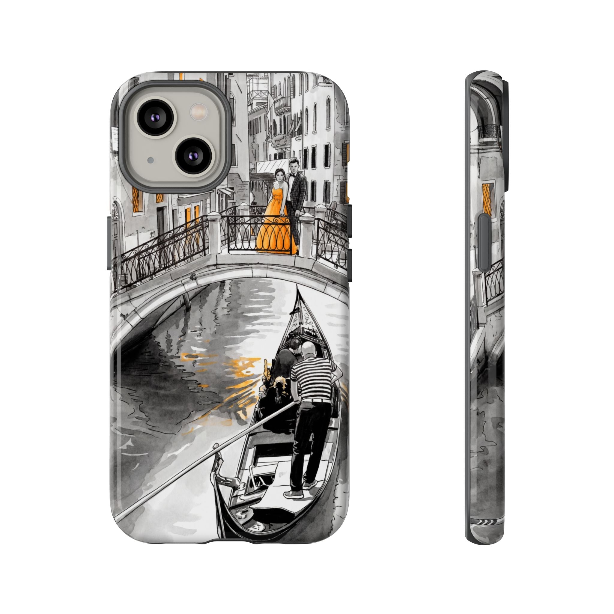Venice Gondola iPhone Case | Romantic Canal Scene Protective Case