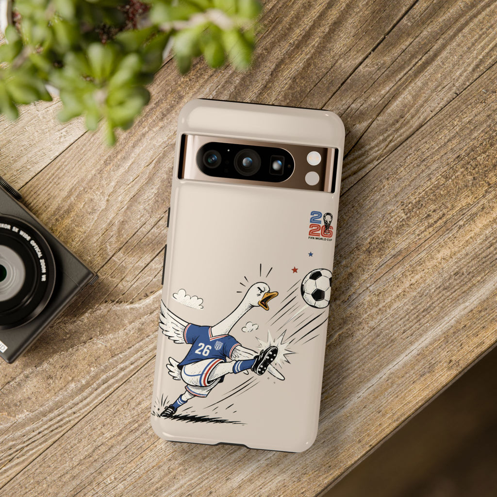 Soccer Goose Google Pixel Phone Case | Funny Sports Bird Cover
