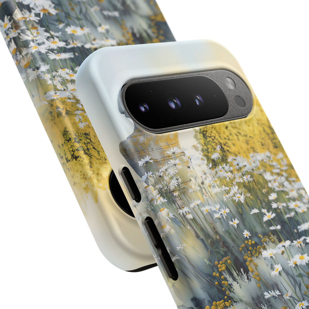 Watercolor Floral Daisy Garden Google Pixel Phone Case