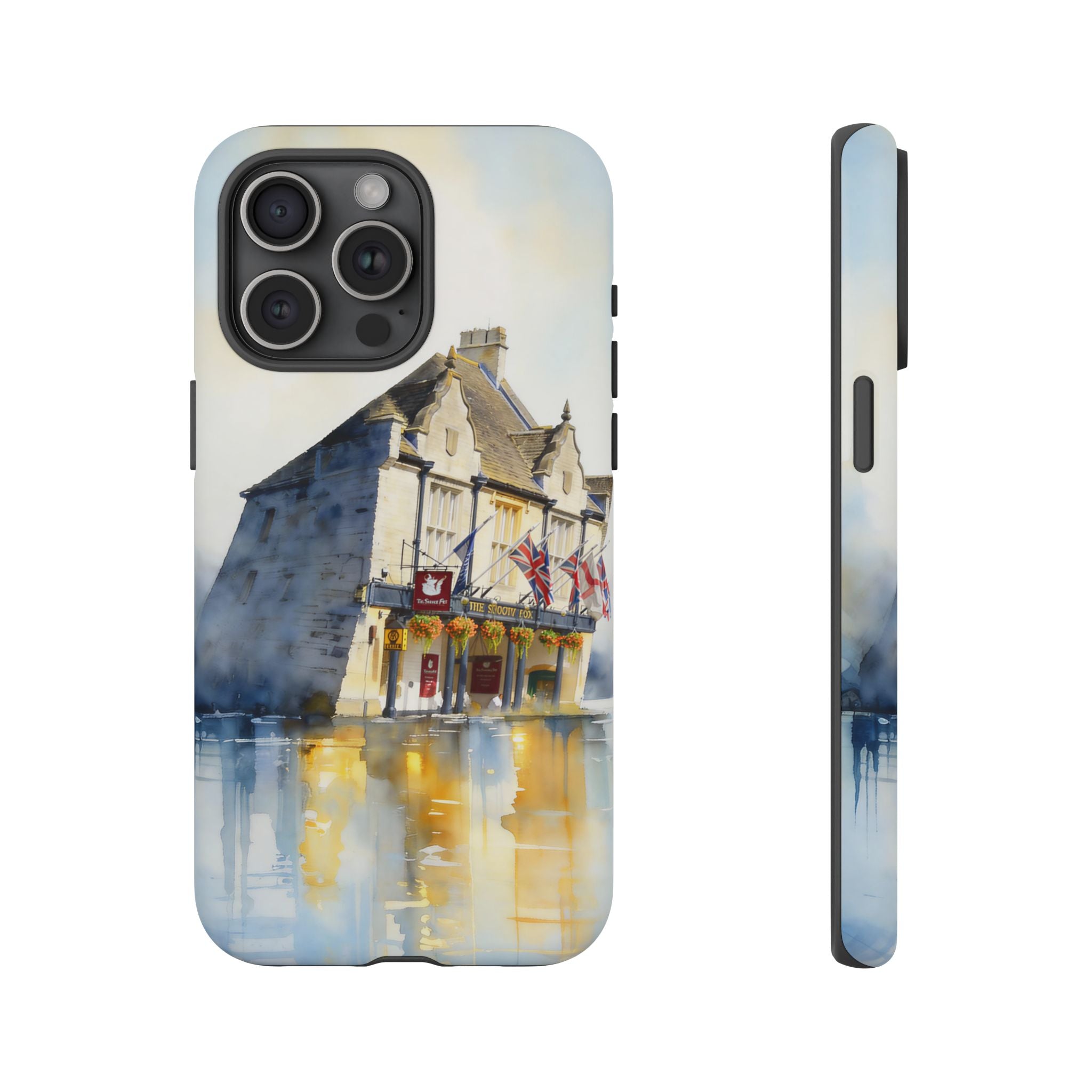 English Village Hotel Aesthetic iPhone Case