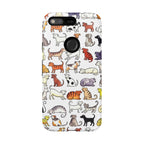 Dog Pattern Google Pixel Case | Cute Colourful Dogs