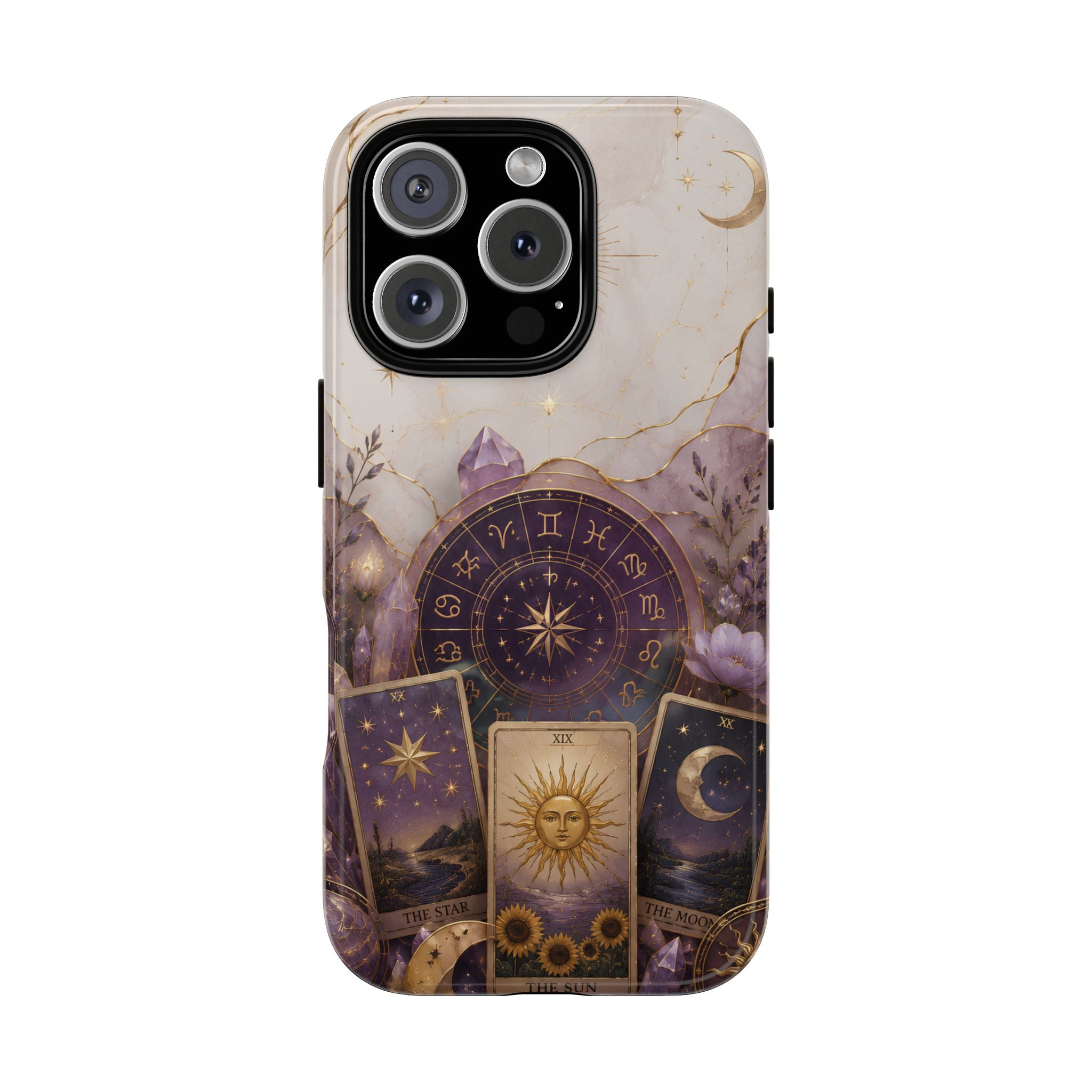 Tarot iPhone Case | Celestial Crystal Astrology iPhone Case