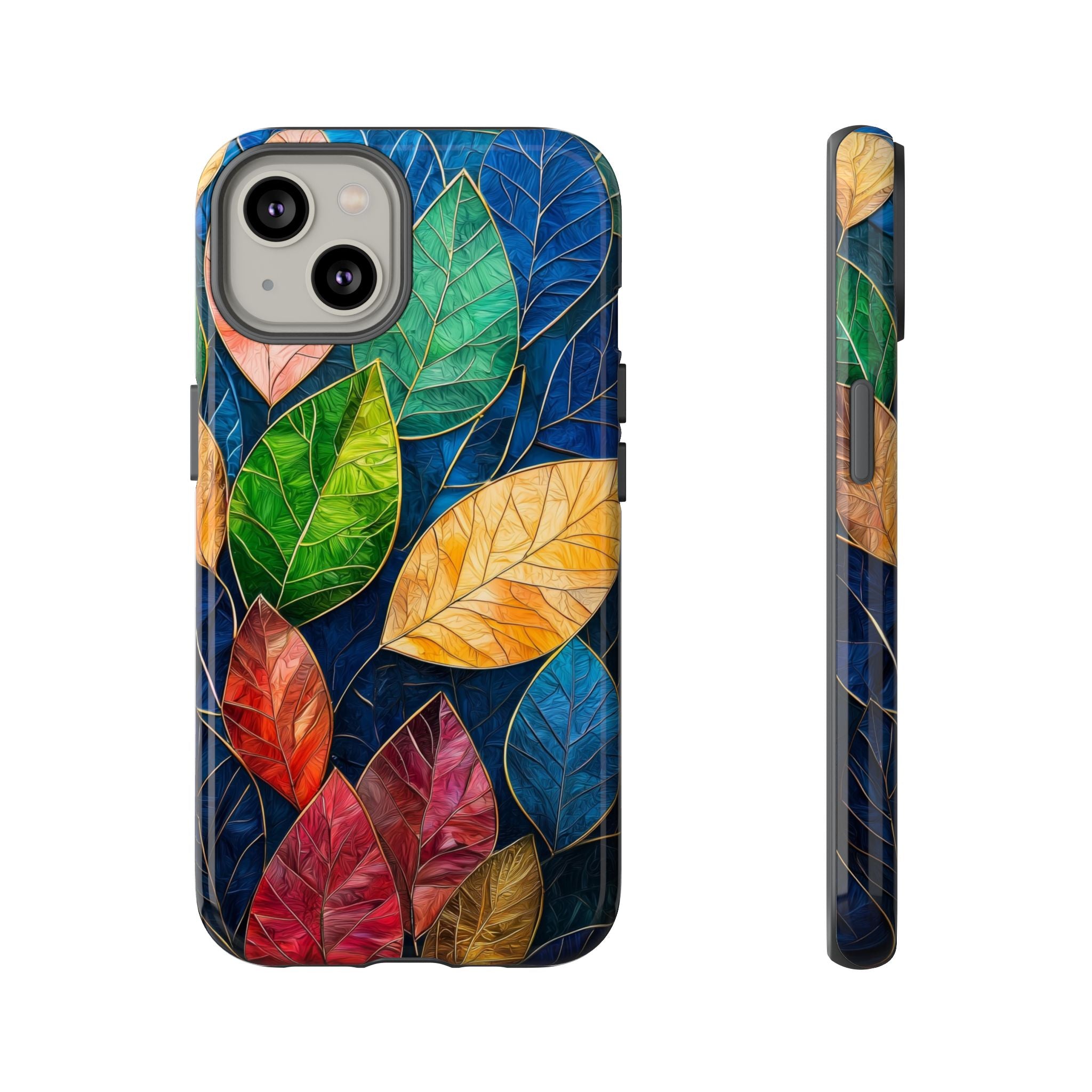 Colourful Autumn Leaves iPhone Case