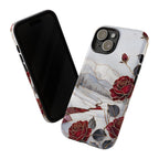 Winter Rose iPhone Case | Red Floral iPhone Case