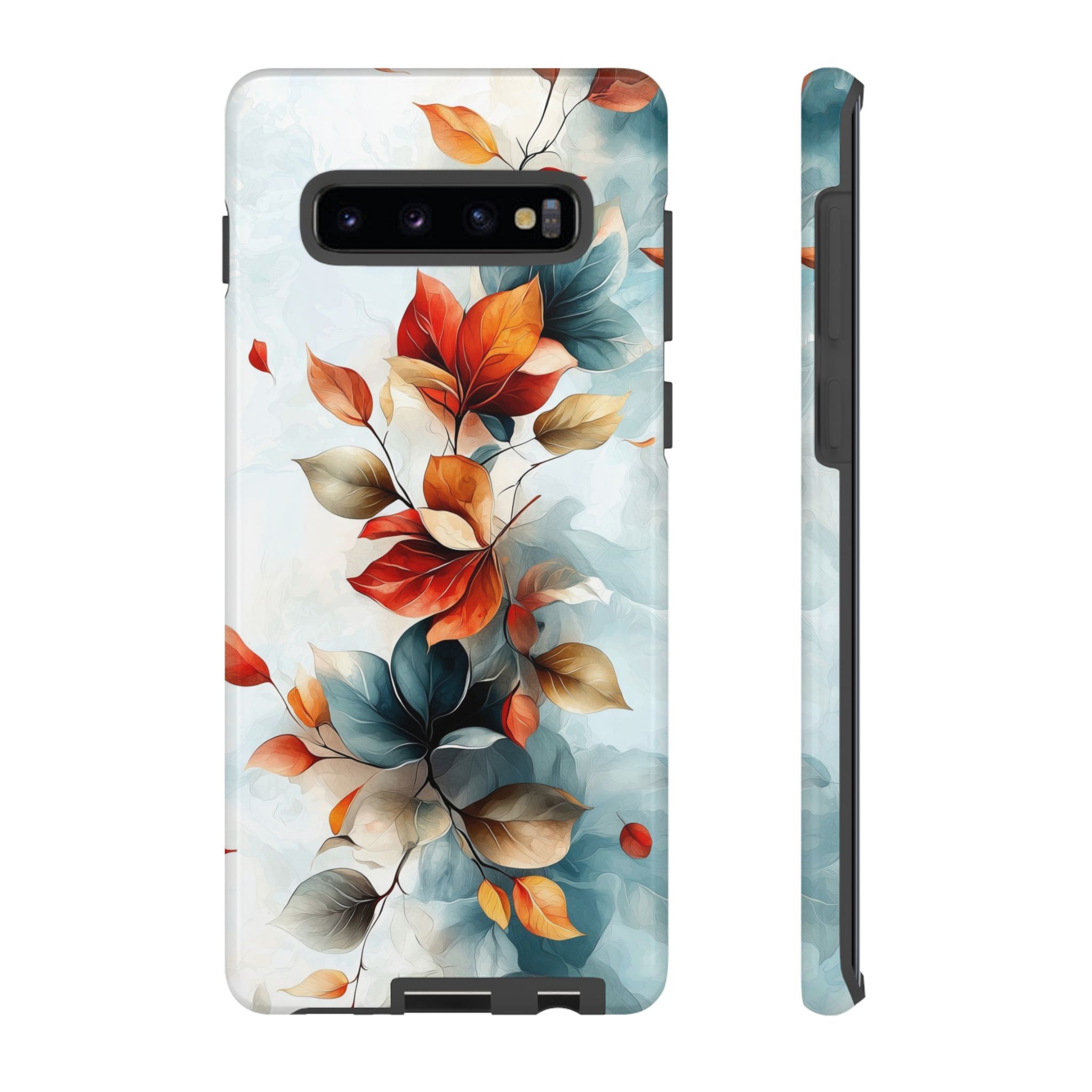 Floral Autumn Leaves Watercolour Tough Samsung Galaxy Case