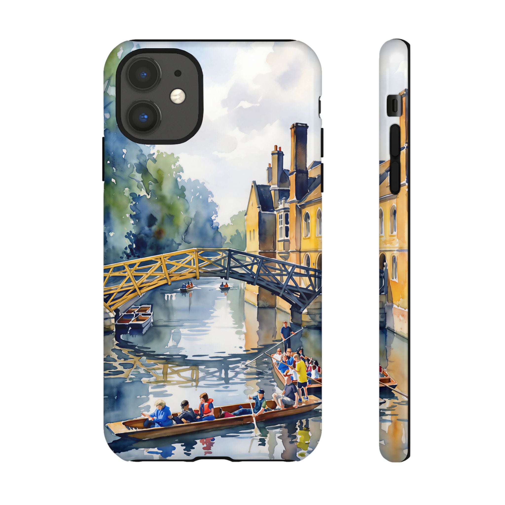 British Heritage iPhone Case | Cambridge Mathematical Bridge
