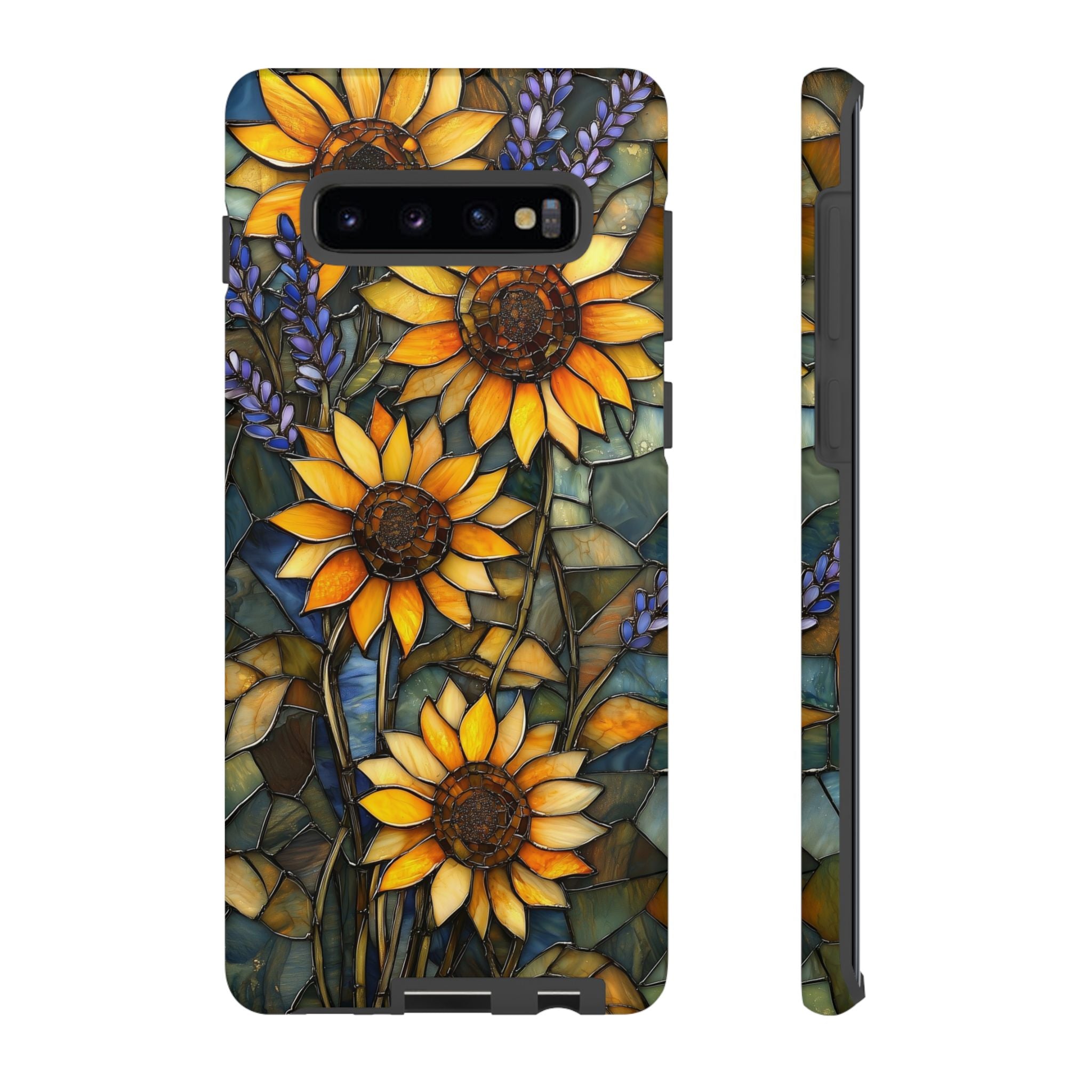 Sunflower Stained Glass Samsung Galaxy Case