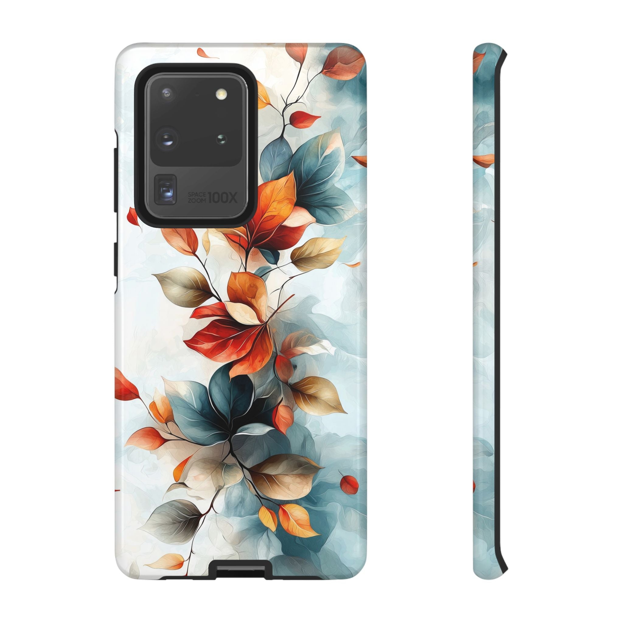 Floral Autumn Leaves Watercolour Tough Samsung Galaxy Case