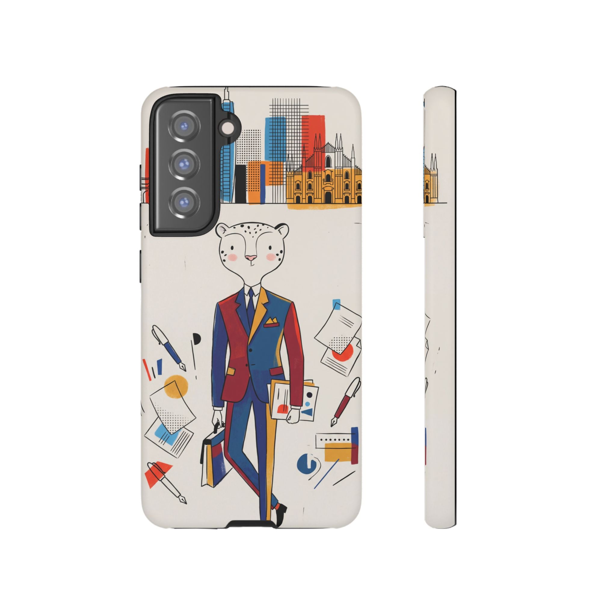 Leopard Executive Samsung Galaxy Phone Case