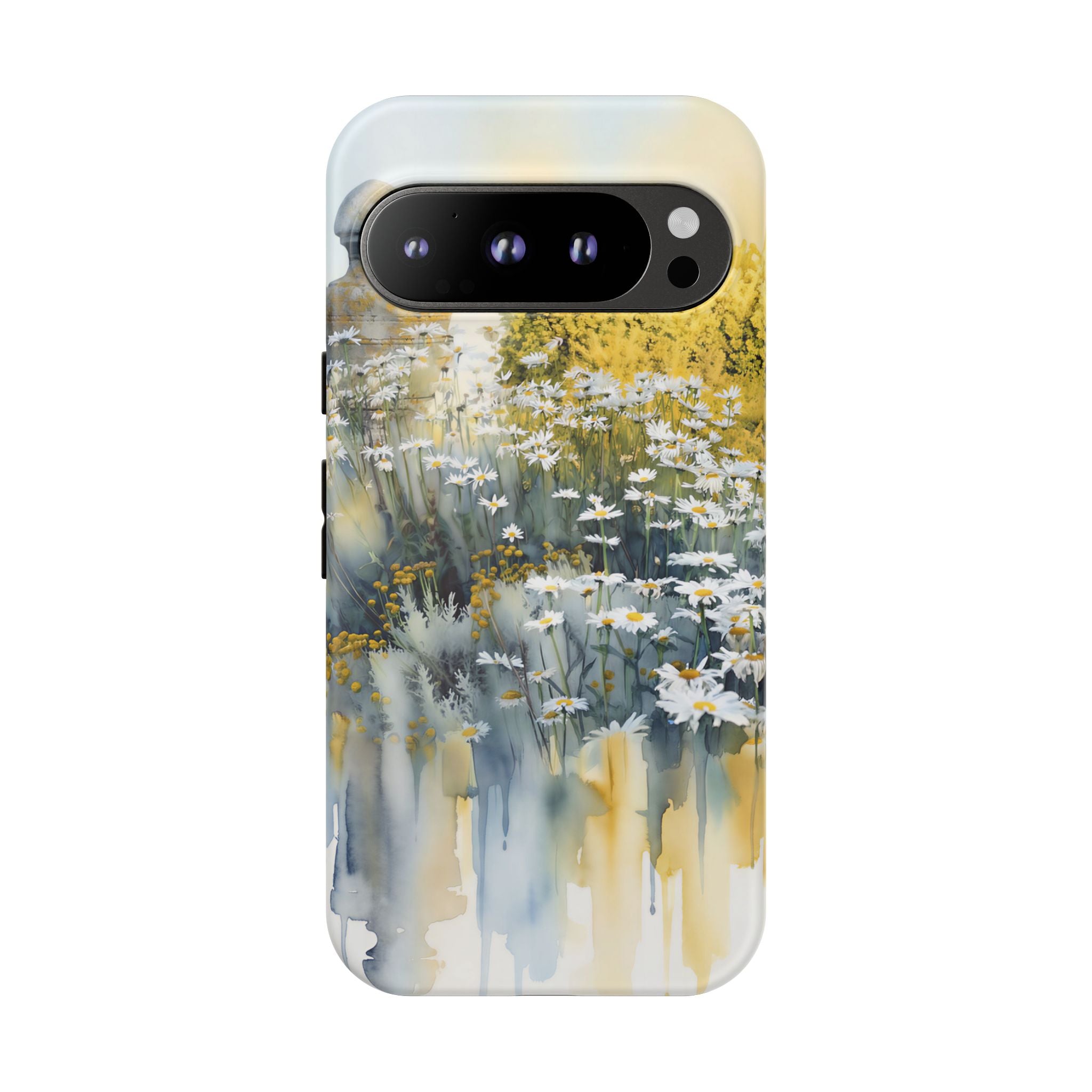 Watercolor Floral Daisy Garden Google Pixel Phone Case