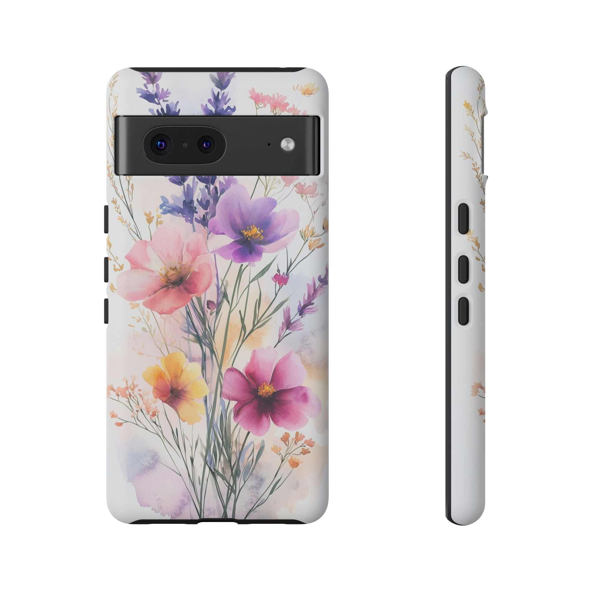 Floral Watercolour Google Pixel Case | Pastel Bouquet