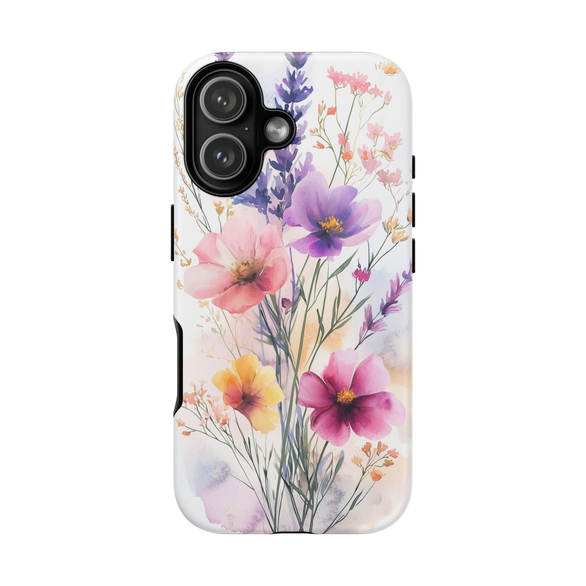 Floral Watercolour iPhone Case | Pastel Bouquet