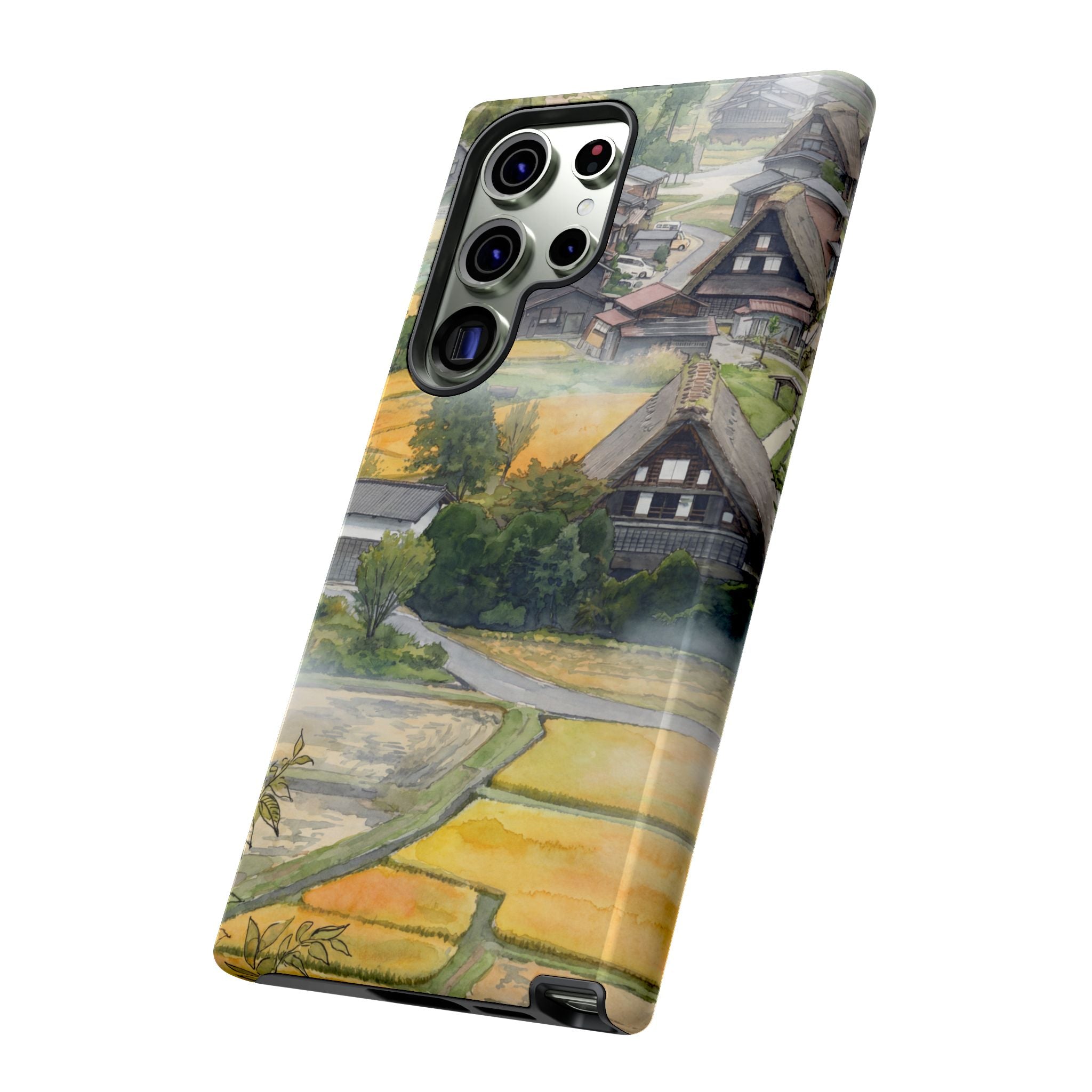 Shirakawa Whisper | Japan Watercolour Samsung Galaxy Phone Case