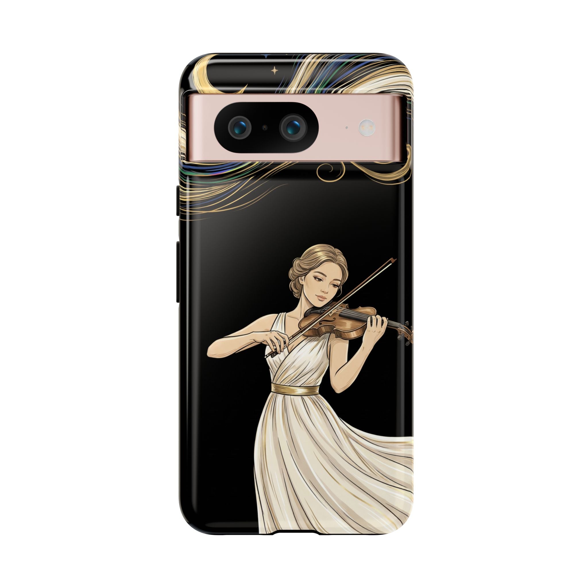 Violinist Google Pixel Phone Case | Elegant Classical Musicist Design