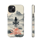 Zen Yoga Meditation Lotus iPhone Case
