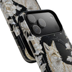 Mystic Fox Moon MagSafe iPhone Case | Celestial Floral iPhone Cover