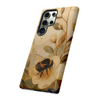Bumblebee Samsung Galaxy Phone Case | Bee Floral Phone Case