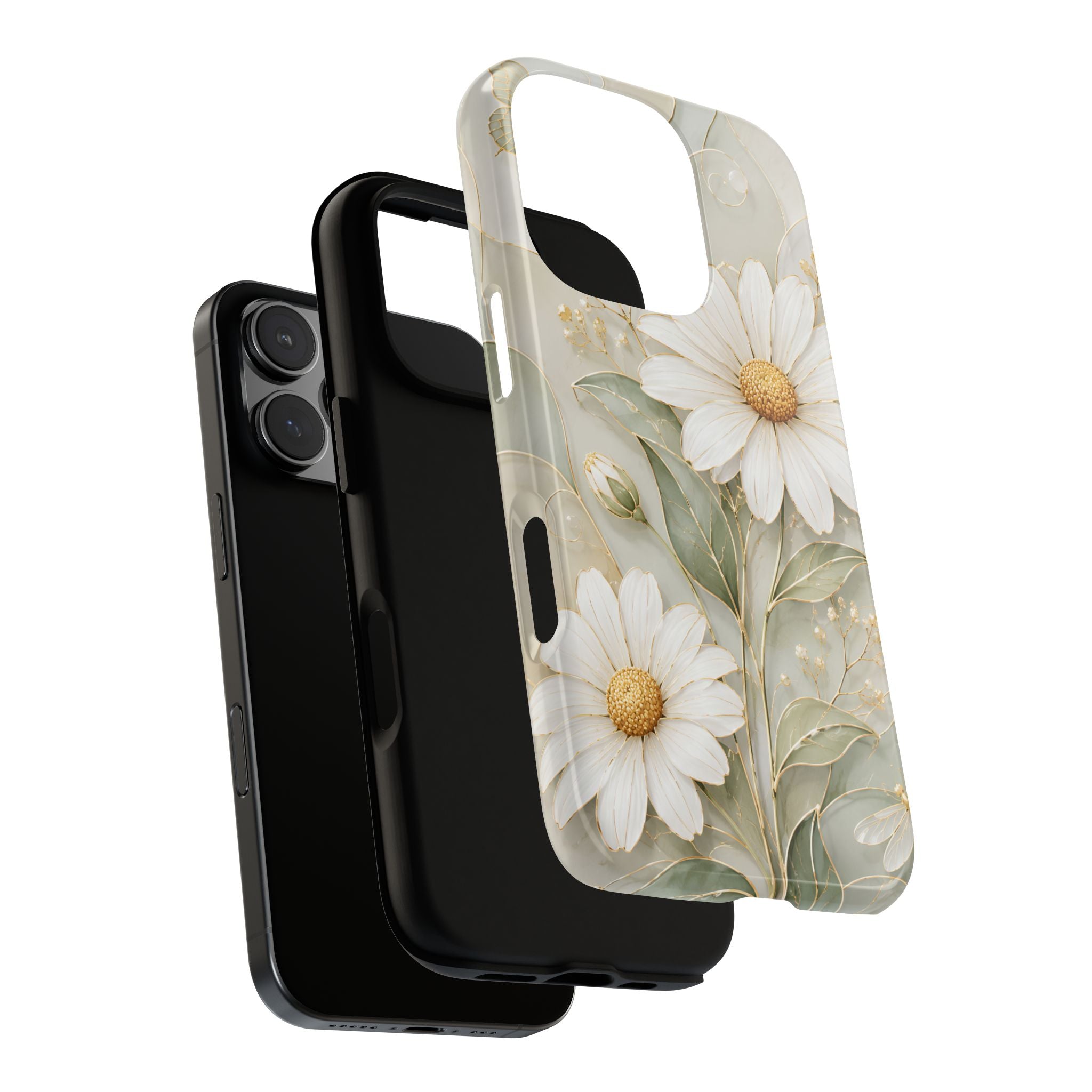 Vintage Daisy iPhone Case | Cottagecore Floral Phone Cover