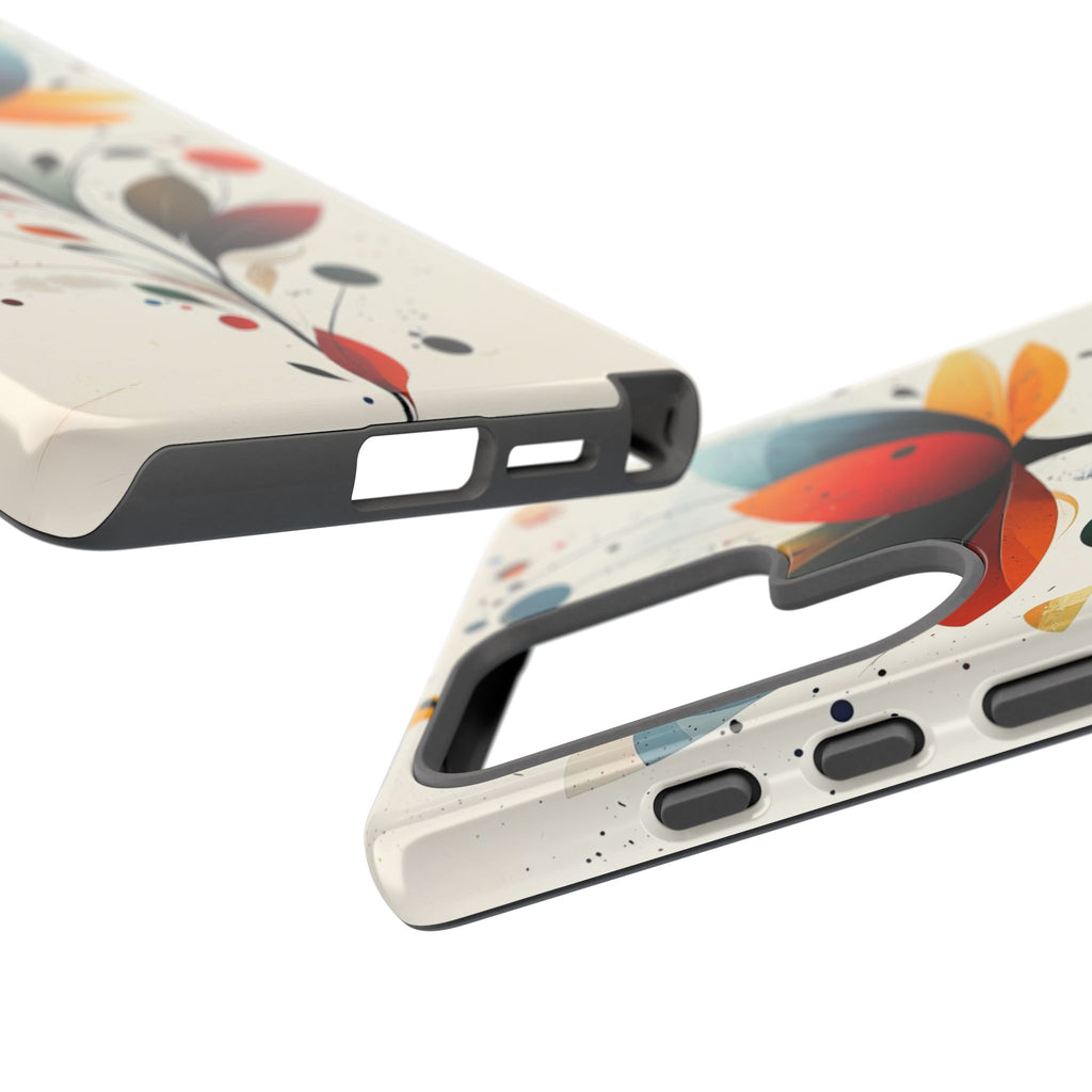 Floral Art Samsung Galaxy Case | Colourful Abstract Bloom