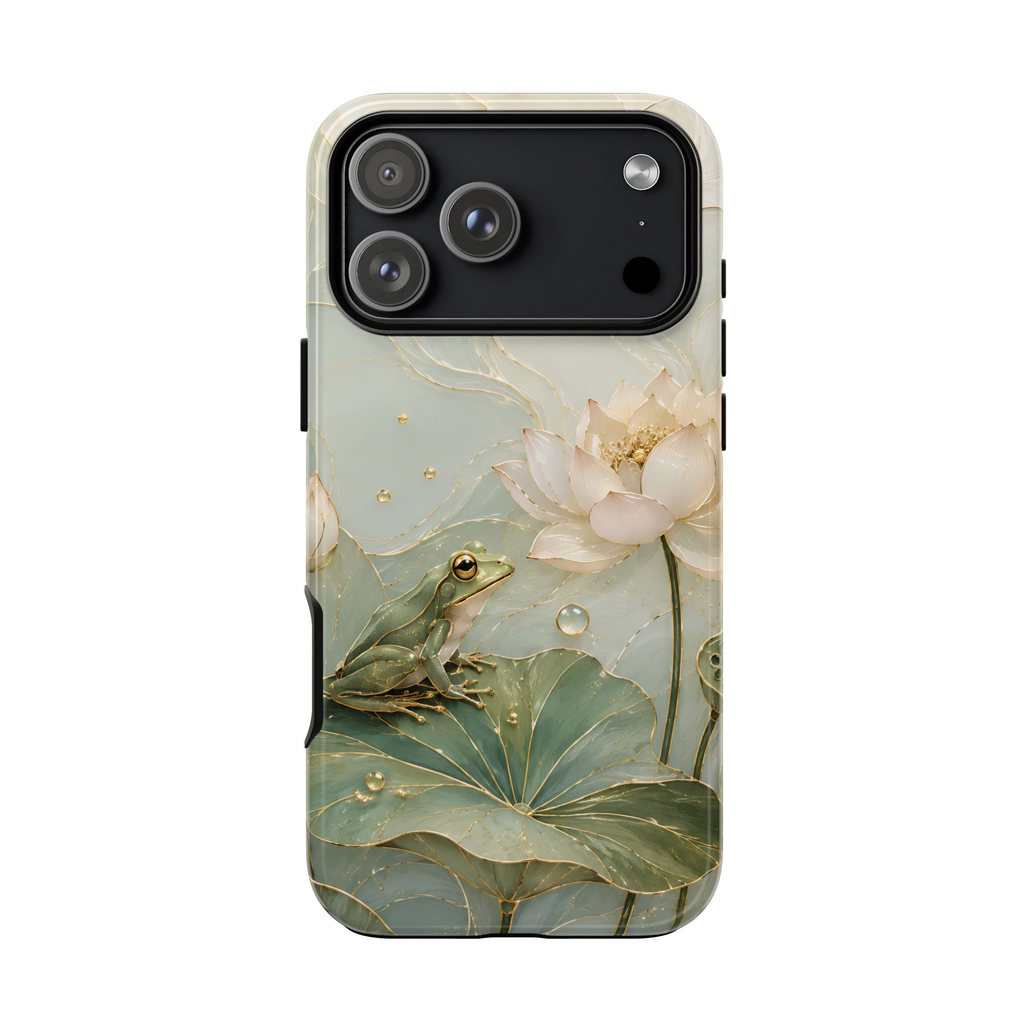 Lotus Frog iPhone Case | Water Lily iPhone Case