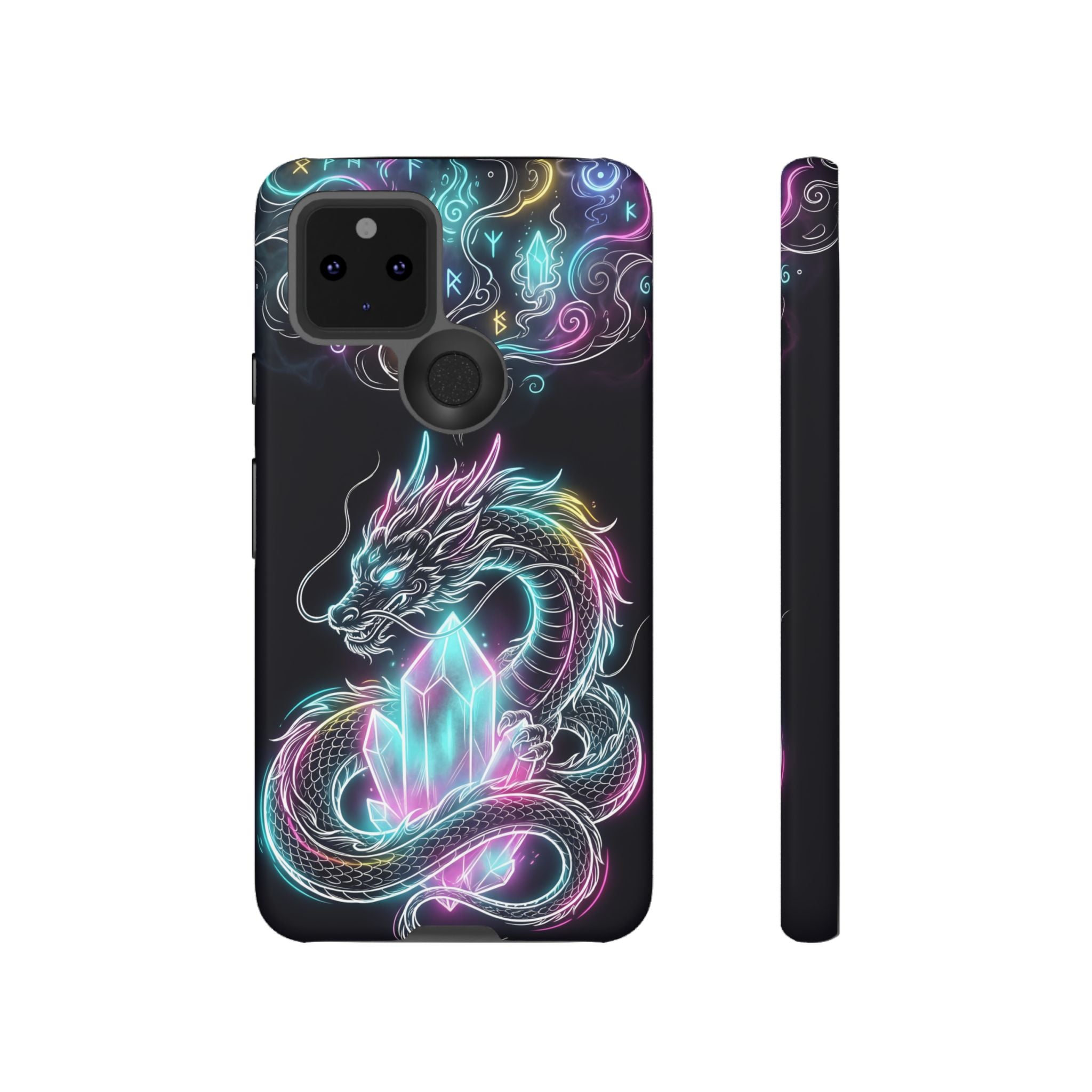 Neon Loong Crystal Google Pixel Phone Case