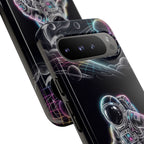 Space Explorer Astronaut Neon Google Pixel Phone Case