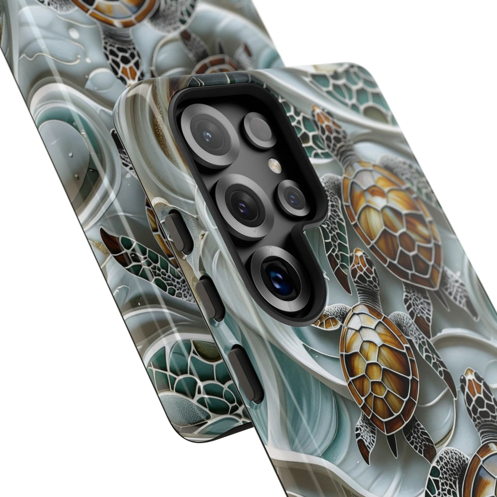 Sea Turtle Samsung Galaxy Case — Ocean Waves Protective Cover