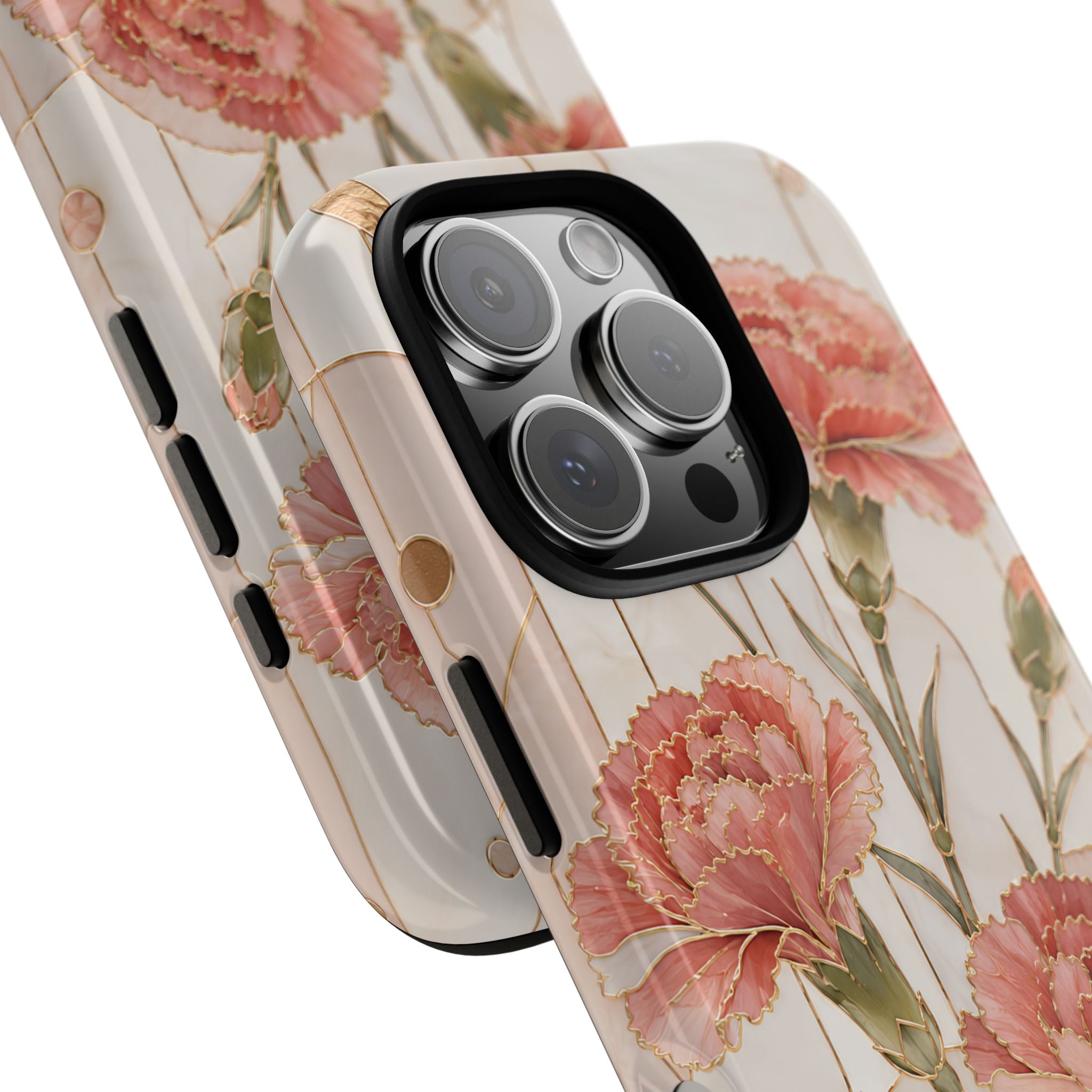Carnation iPhone Case | Pink Floral iPhone Case
