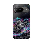Custodia per Google Pixel Neon Spell Art Wizard Magic