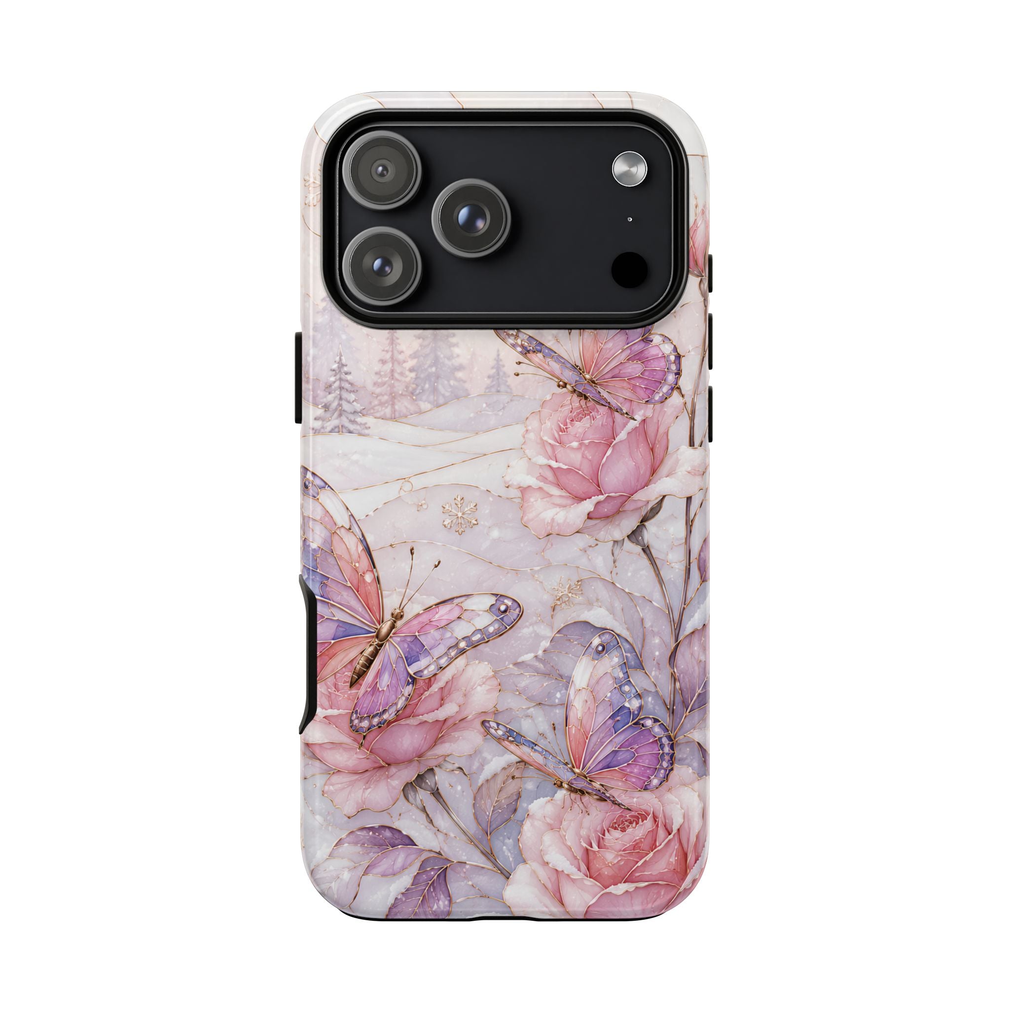 Butterfly Rose iPhone Case | Floral iPhone Case