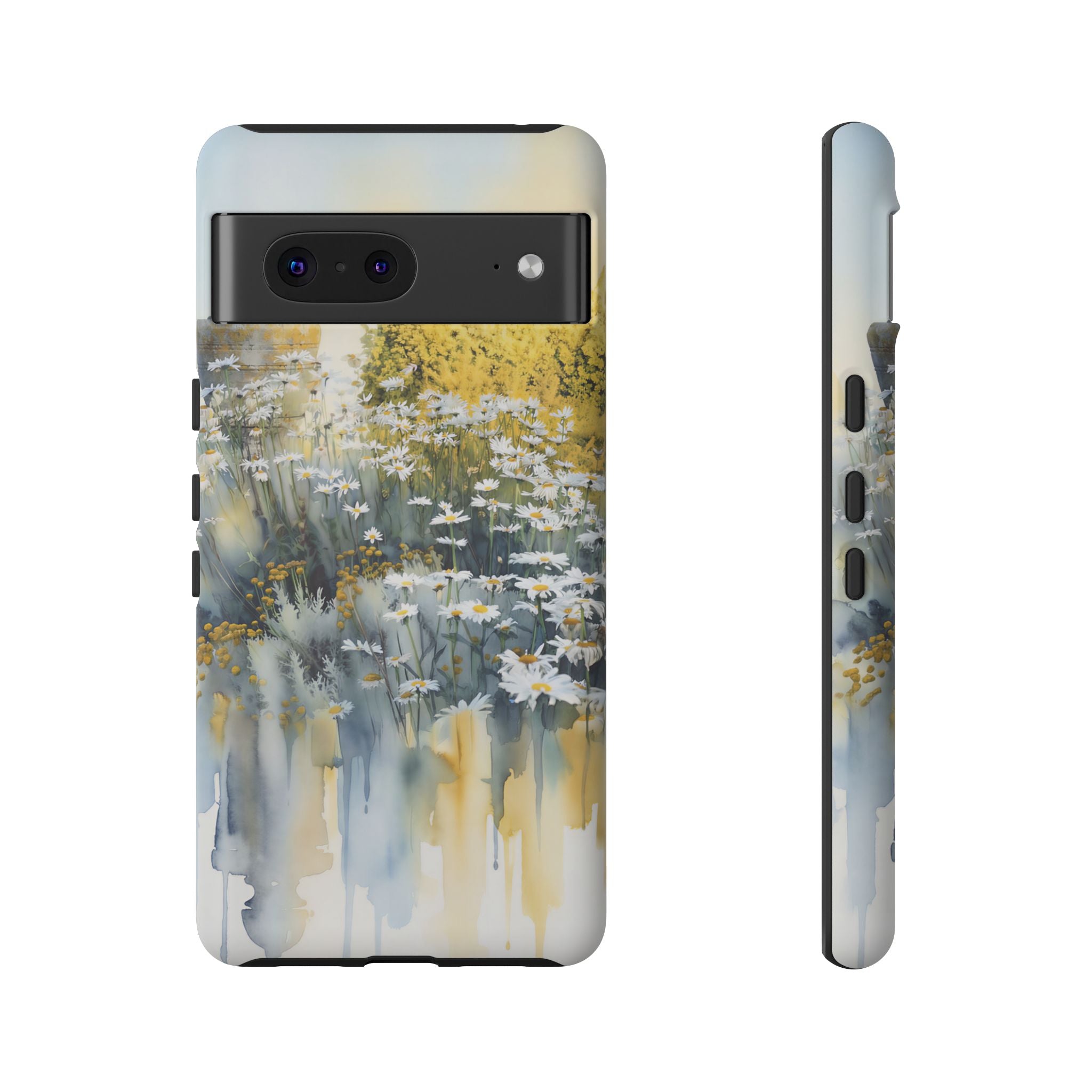 Watercolor Floral Daisy Garden Google Pixel Phone Case