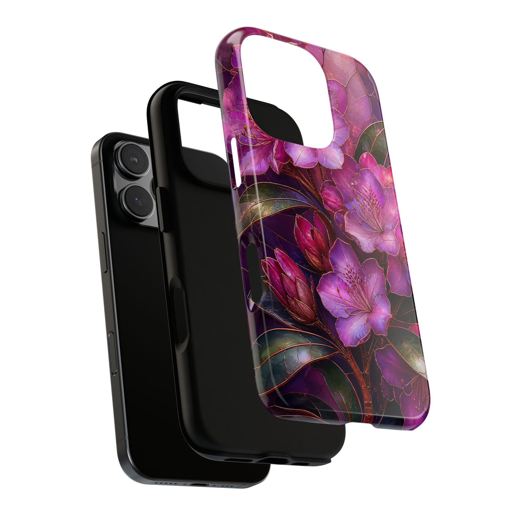 Purple Floral iPhone Case | Dark Botanical iPhone Case