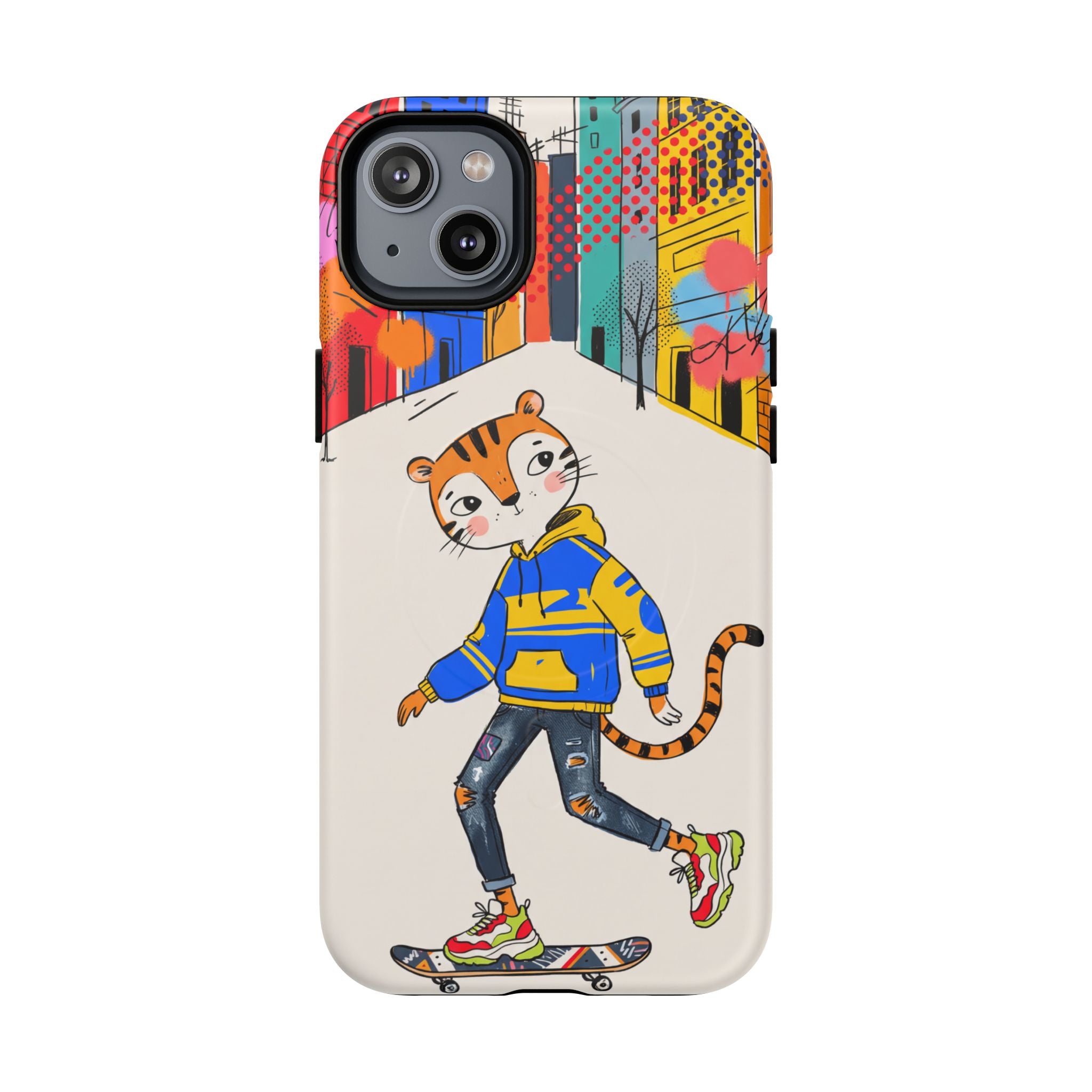 Skater Tiger MagSafe iPhone Case