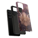 Triple Moon Goddess Samsung Galaxy Phone Case | Witchy Celestial Phone Case