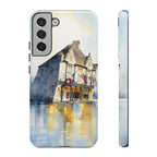 English Village Hotel Aesthetic Samsung Galaxy Phone Case