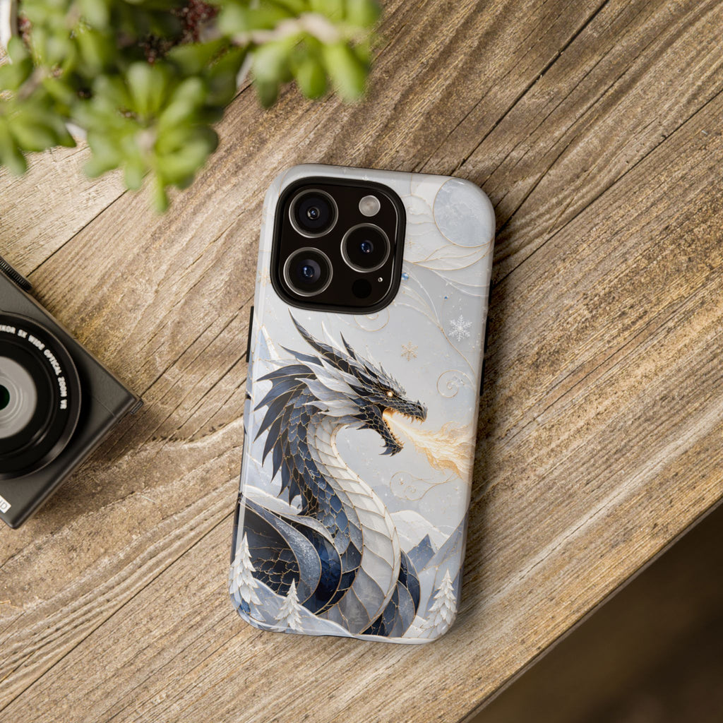 Ice Dragon iPhone Case | Winter Dragon iPhone Case