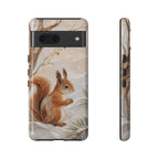Squirrel Google Pixel Phone Case | Winter Woodland Phone Case