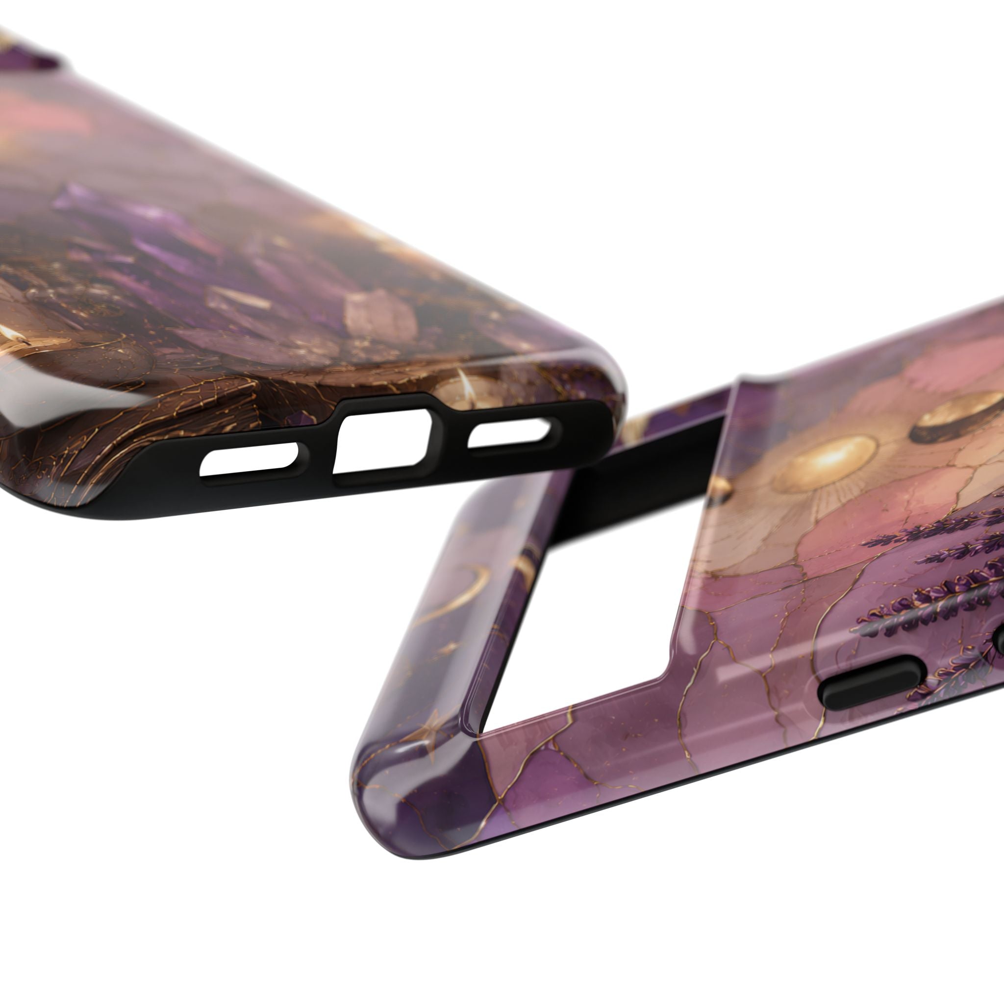 Crystal Moon Google Pixel Phase Phone Case | Witchy Floral Phone Case