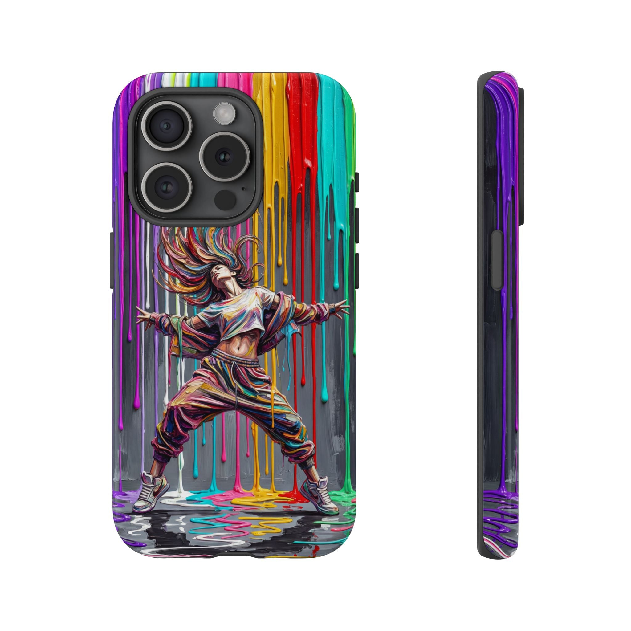 iPhone Case | Colorful Street Dance Drip Design