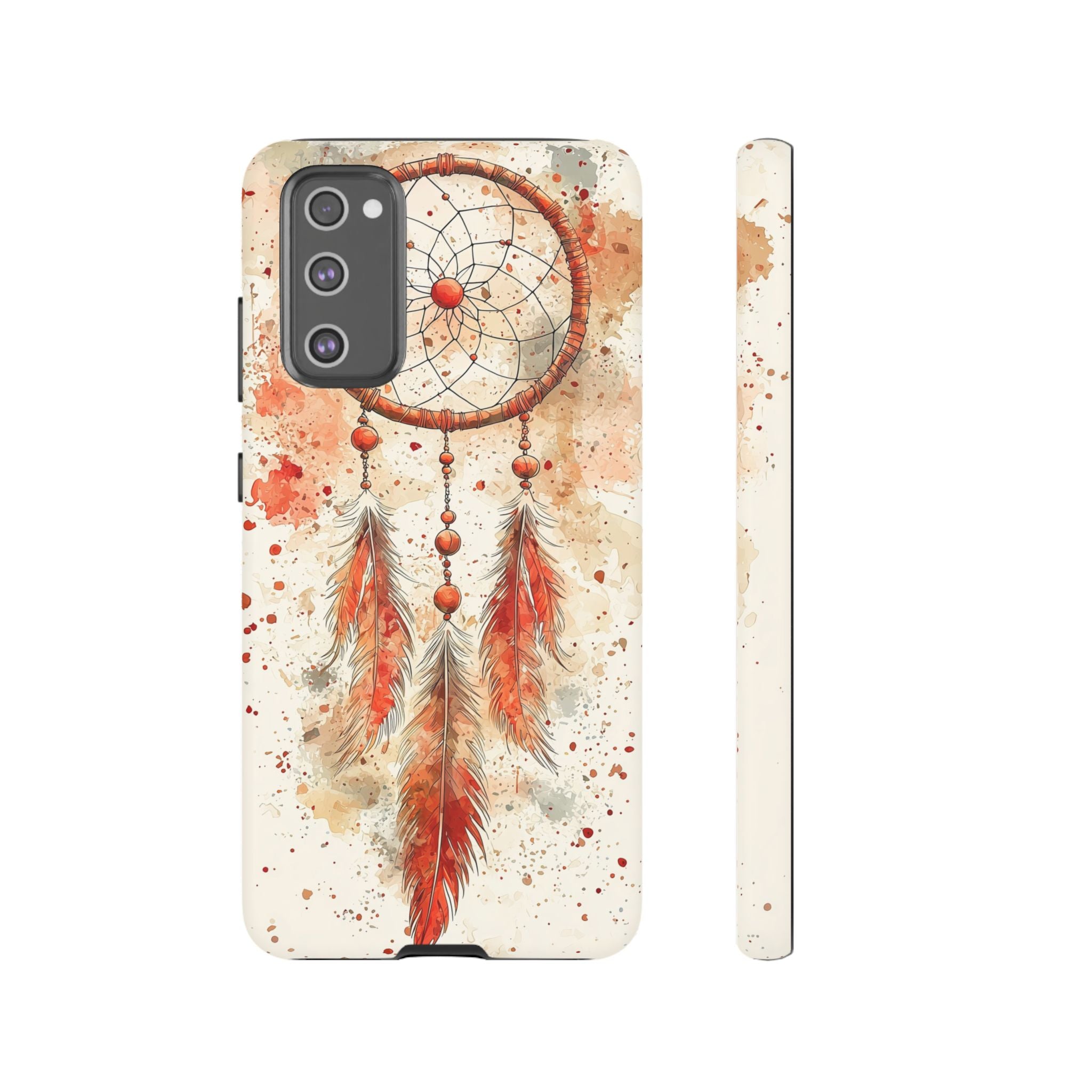 Dreamcatcher Tough Samsung Galaxy Case | Watercolour Feather