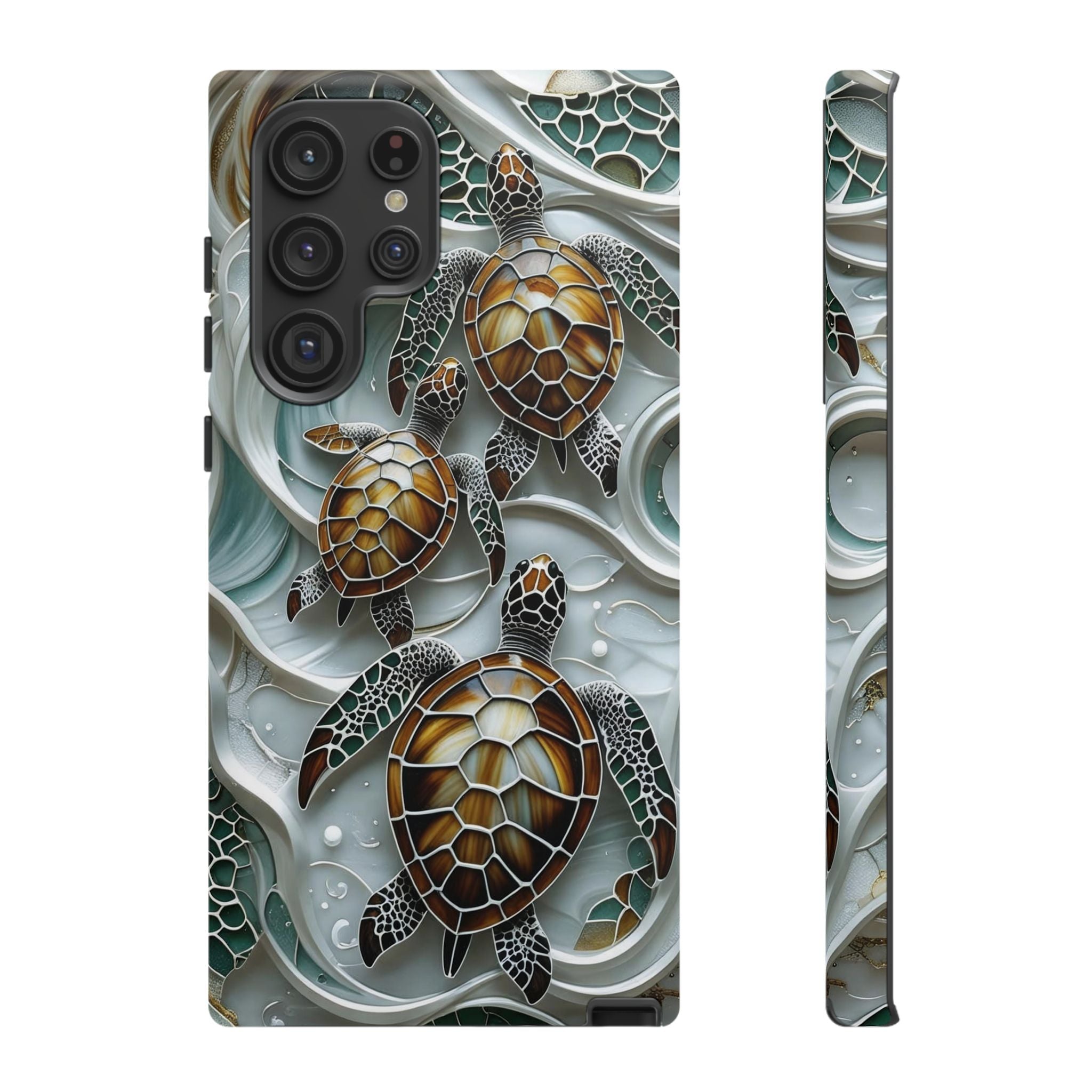Sea Turtle Samsung Galaxy Case — Ocean Waves Protective Cover