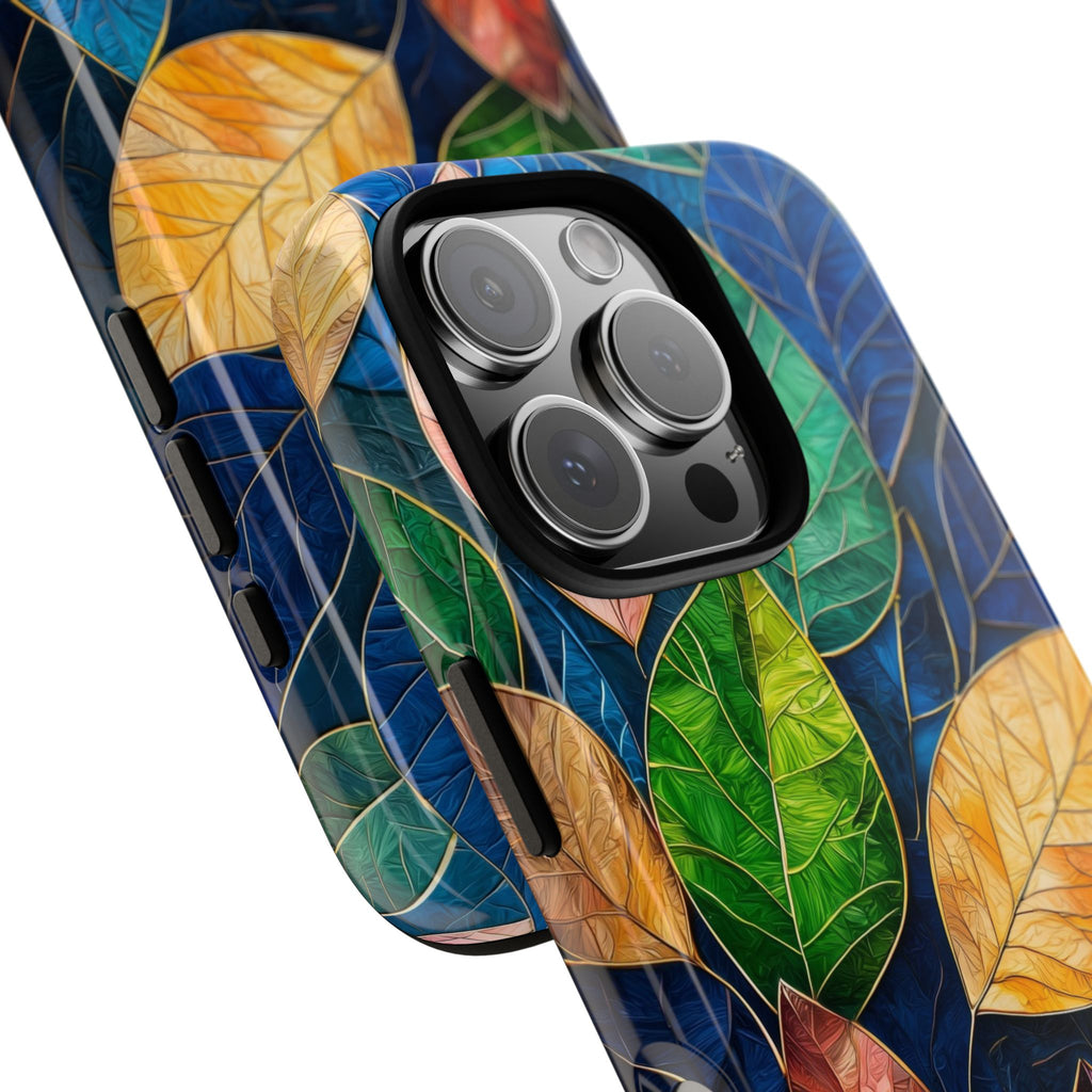 Colourful Autumn Leaves iPhone Case