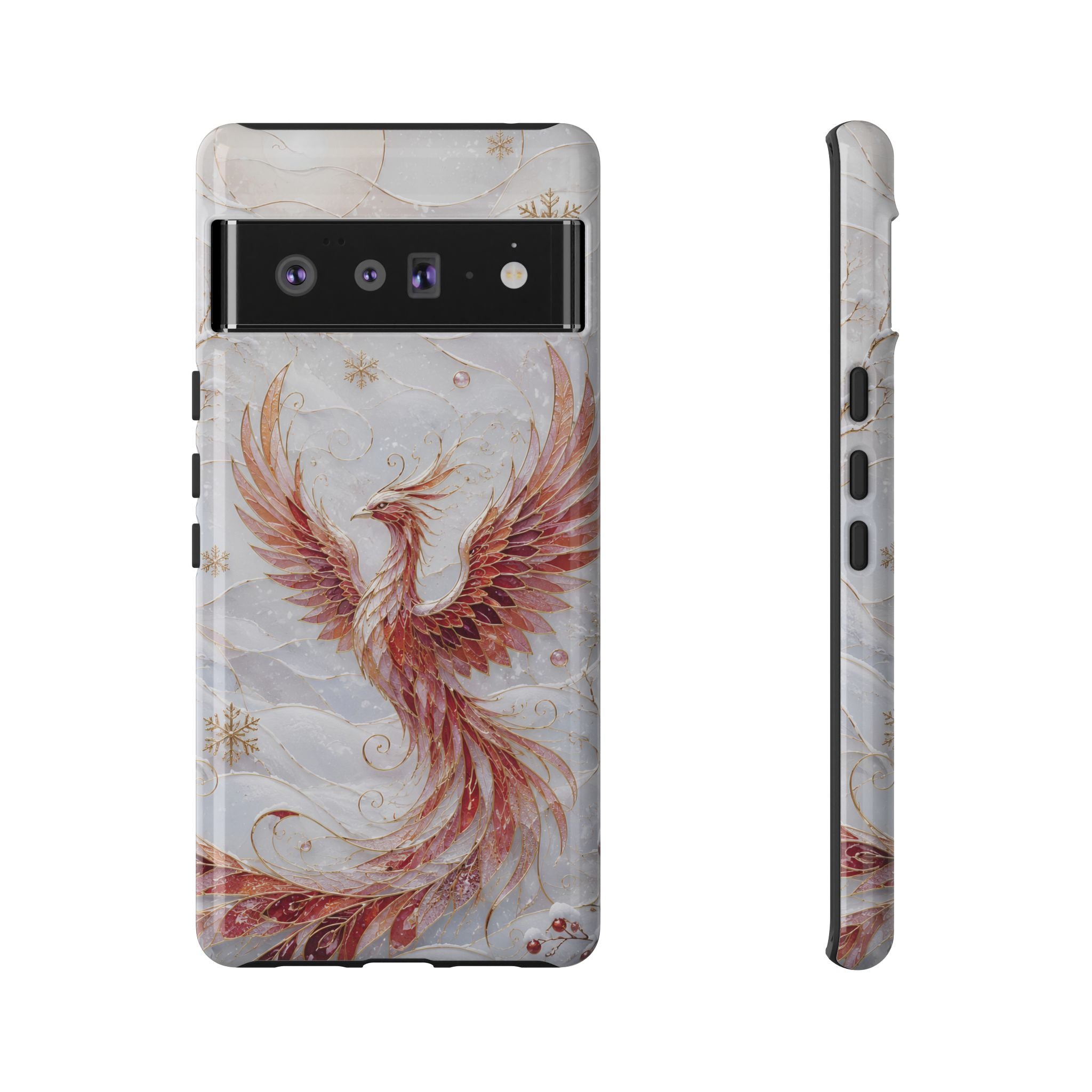 Phoenix Rising Google Pixel Phone Case | Firebird Phone Case