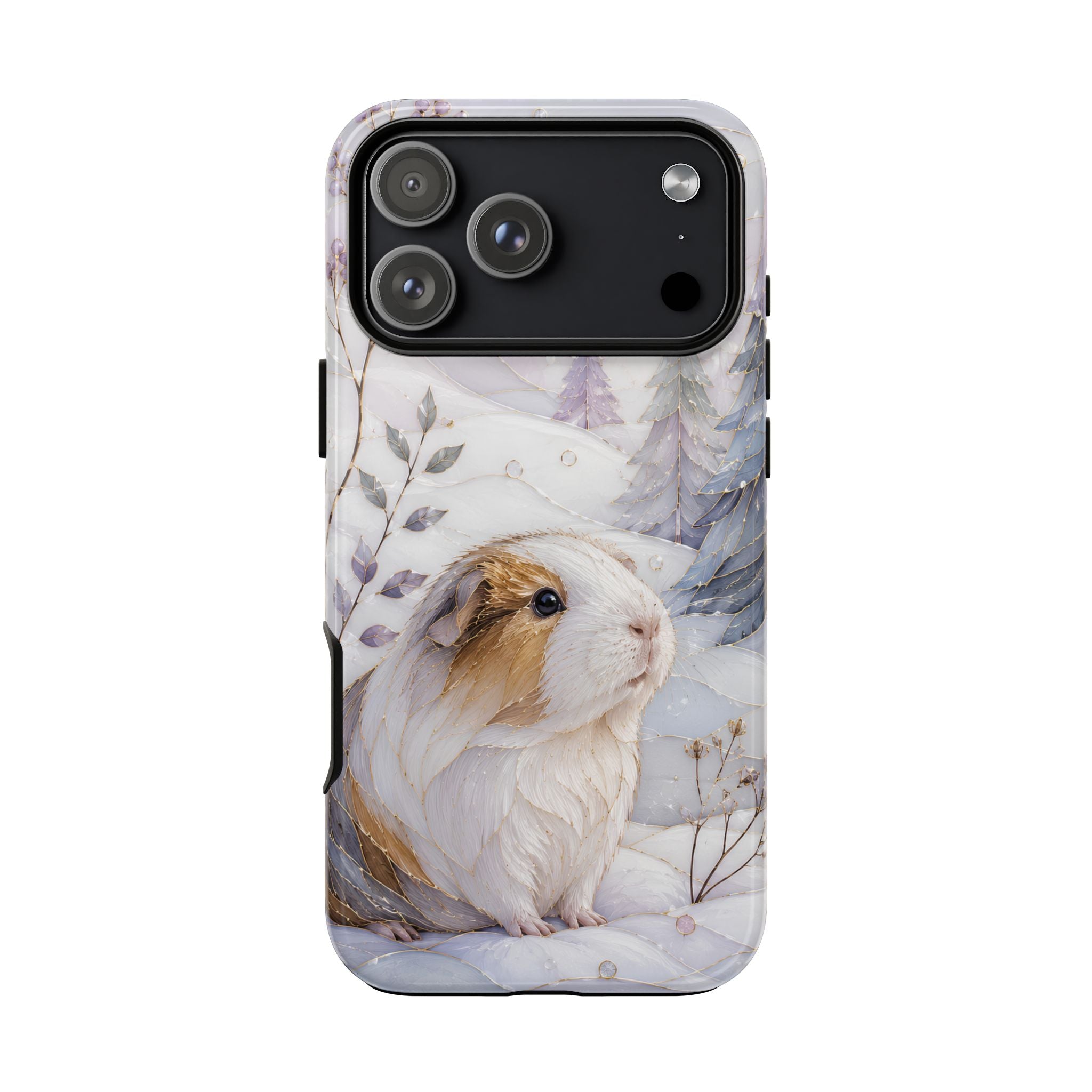 Guinea Pig iPhone Case | Winter Guinea Pig iPhone Case