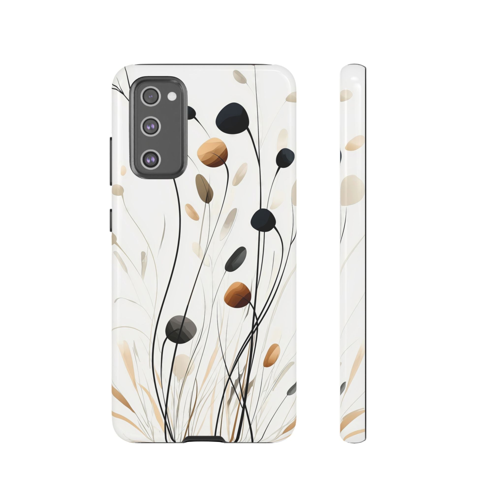 Floral Breeze Tough Samsung Galaxy Case | Neutral Botanical