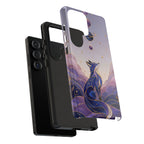 Celestial Fox Samsung Galaxy Phone Case | Moon Fox Phone Case