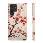 Cherry Blossom Samsung Galaxy Phone Case | Pink Blossom Branch Design
