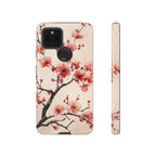 Cherry Blossom Google Pixel Phone Case | Pink Blossom Branch Design