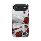 Winter Rose iPhone Case | Red Floral iPhone Case