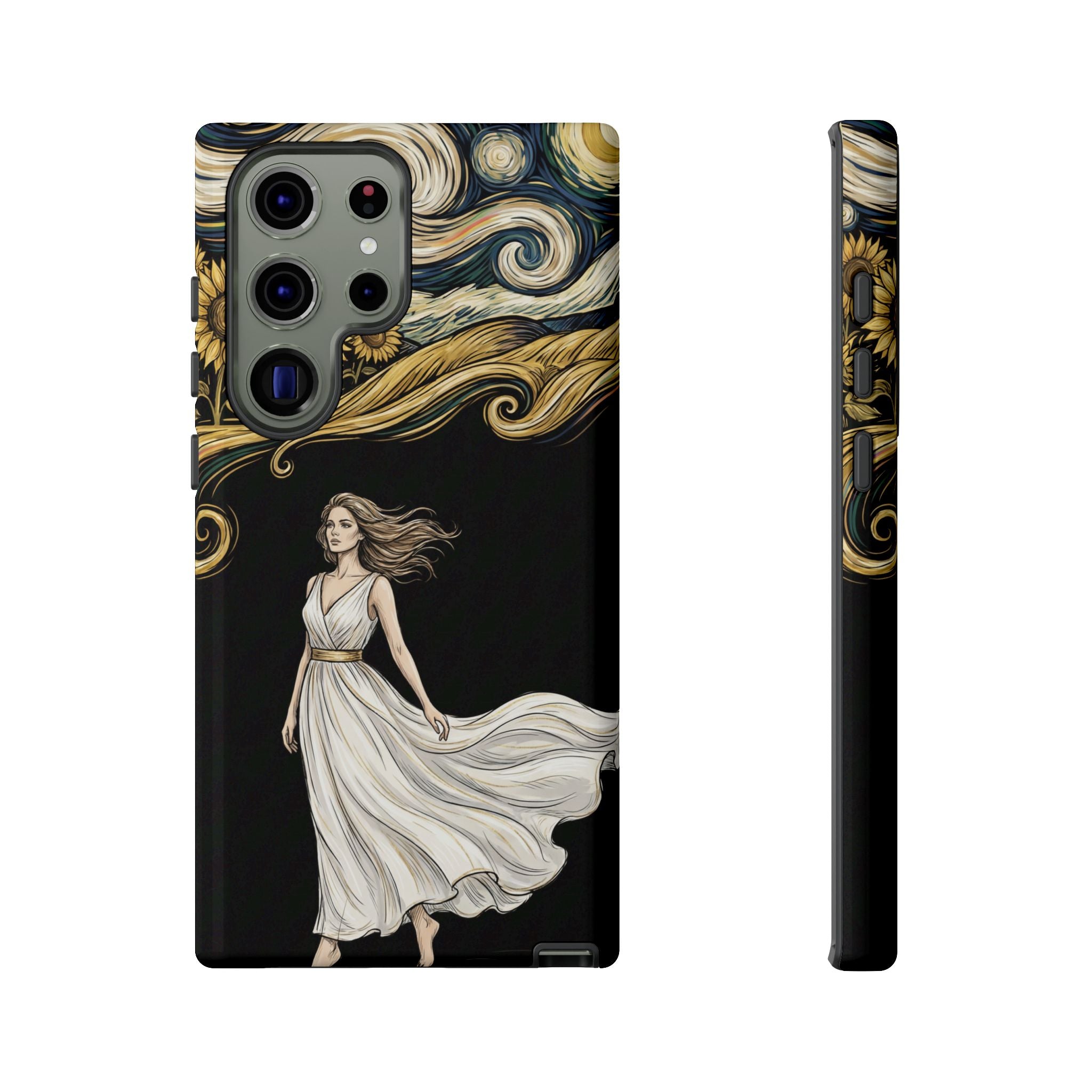 Grecian Muse Samsung Galaxy Phone Case | Artistic Goddess Protective Case